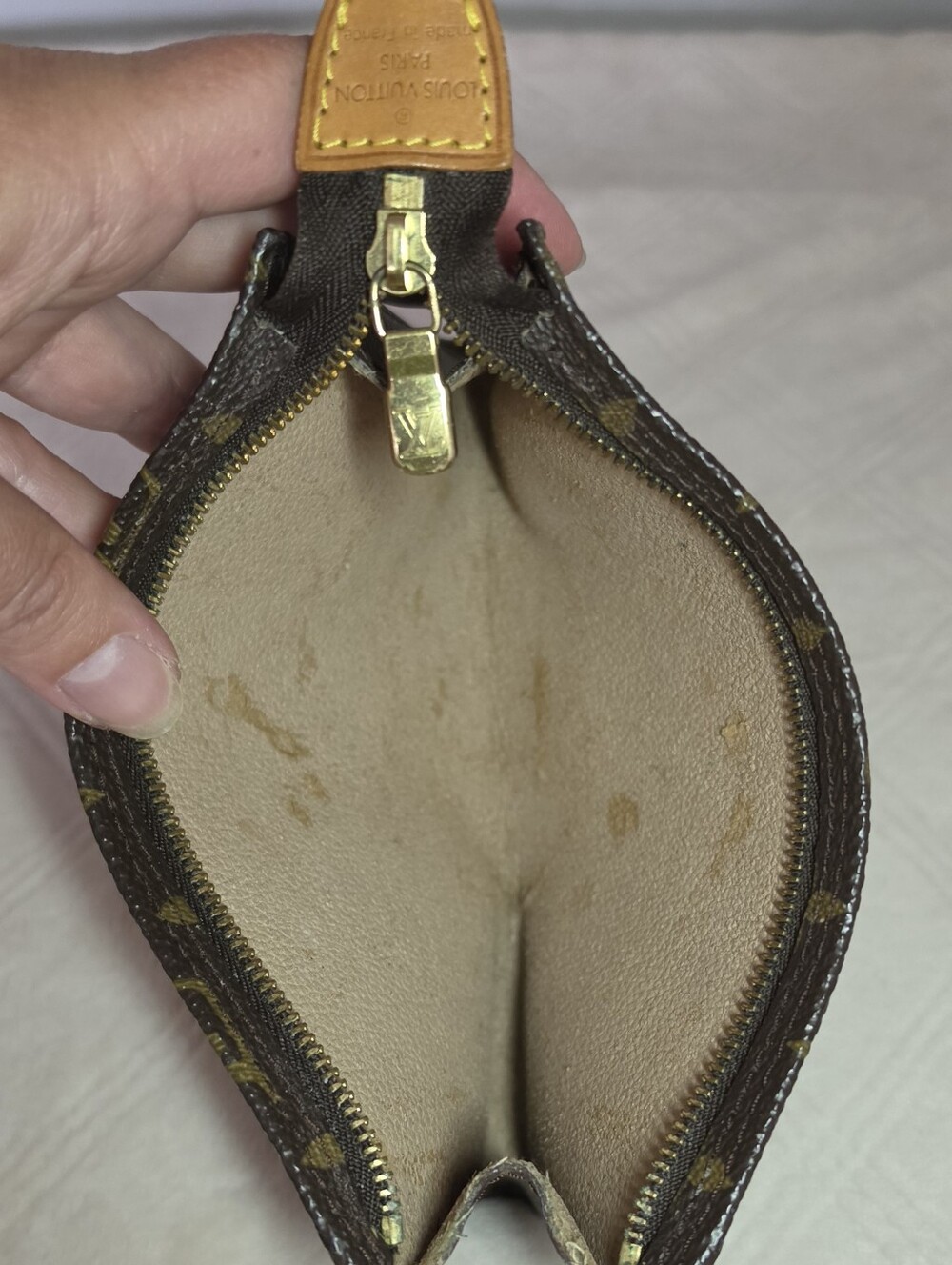 Authentic Louis Vuitton Monogram Pouch - Picture 10 of 13